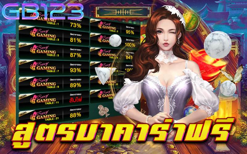 สูตรบาคาร่าฟรี ของแท้ ใช้งานได้จริง เว็บตรง ไม่มีขั้นต่ำ 2022